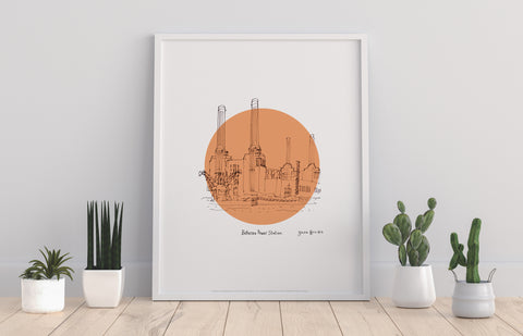 Battersea Power Station - 11X14inch Premium Art Print