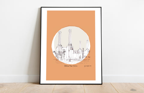 Battersea Power Station 2 - 11X14inch Premium Art Print