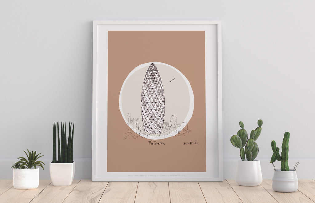 The Gherkin 2 - 11X14inch Premium Art Print