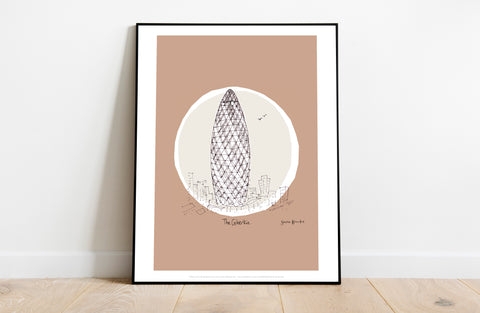 The Gherkin 2 - 11X14inch Premium Art Print