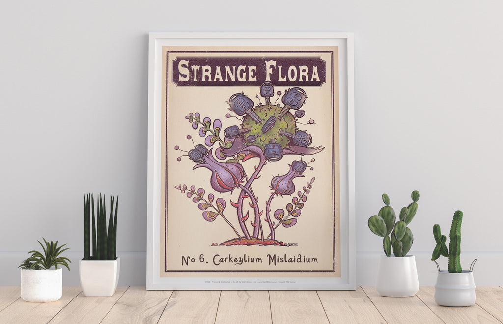 Strange Flora 6 - 11X14inch Premium Art Print