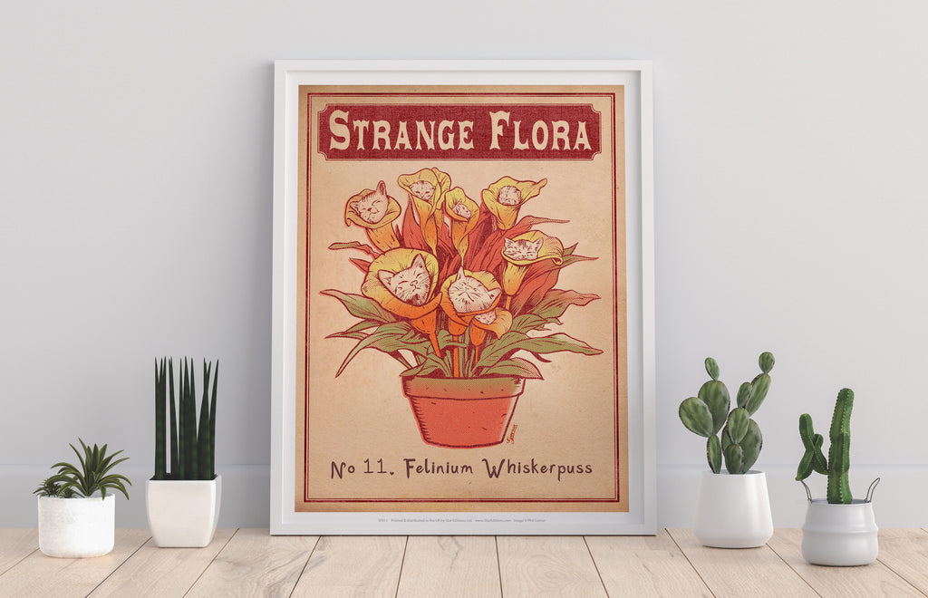 Strange Flora 11 - 11X14inch Premium Art Print