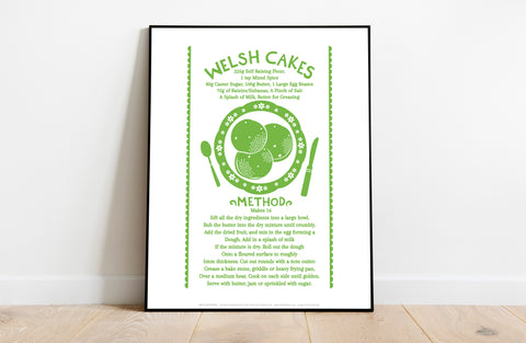 Welsh Cakes Recipe - 11X14inch Premium Art Print