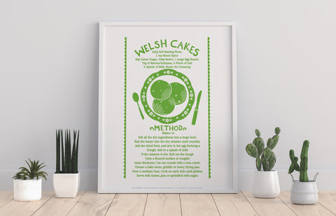 Welsh Cakes Recipe - 11X14inch Premium Art Print