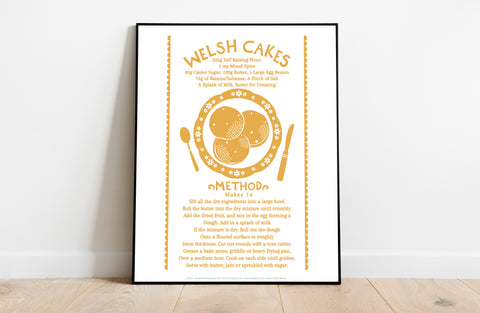 Welsh Cakes Recipe 2 - 11X14inch Premium Art Print