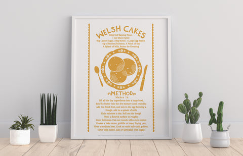 Welsh Cakes Recipe 2 - 11X14inch Premium Art Print