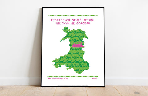 Welsh Poster- Eisteddfod Genedlaethol - Art Print