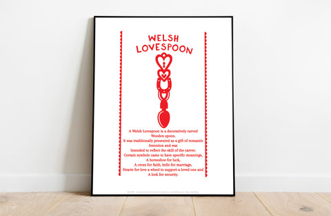 Welsh Alphabet 2 - 11X14inch Premium Art Print