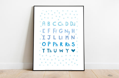 Welsh Alphabet 3 - 11X14inch Premium Art Print