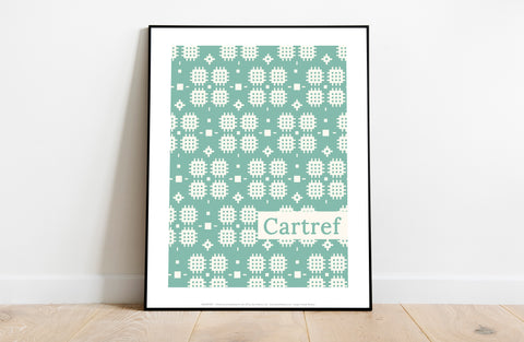 Cartef- Home In Welsh - 11X14inch Premium Art Print