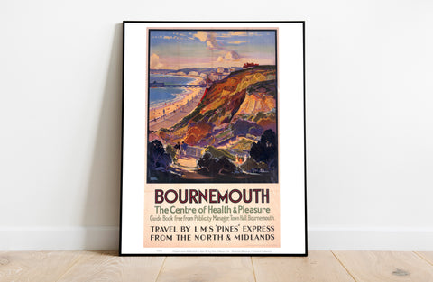 Bournemouth, Centre Of Health And Pleasure - Art Print