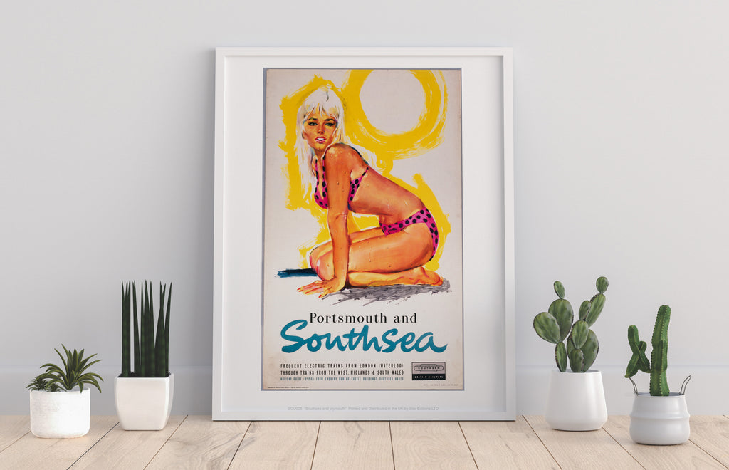 Portsmouth And Southsea - Southern Railway - Art Print