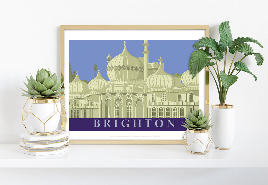 Brighton Royal Pavillion - 11X14inch Premium Art Print