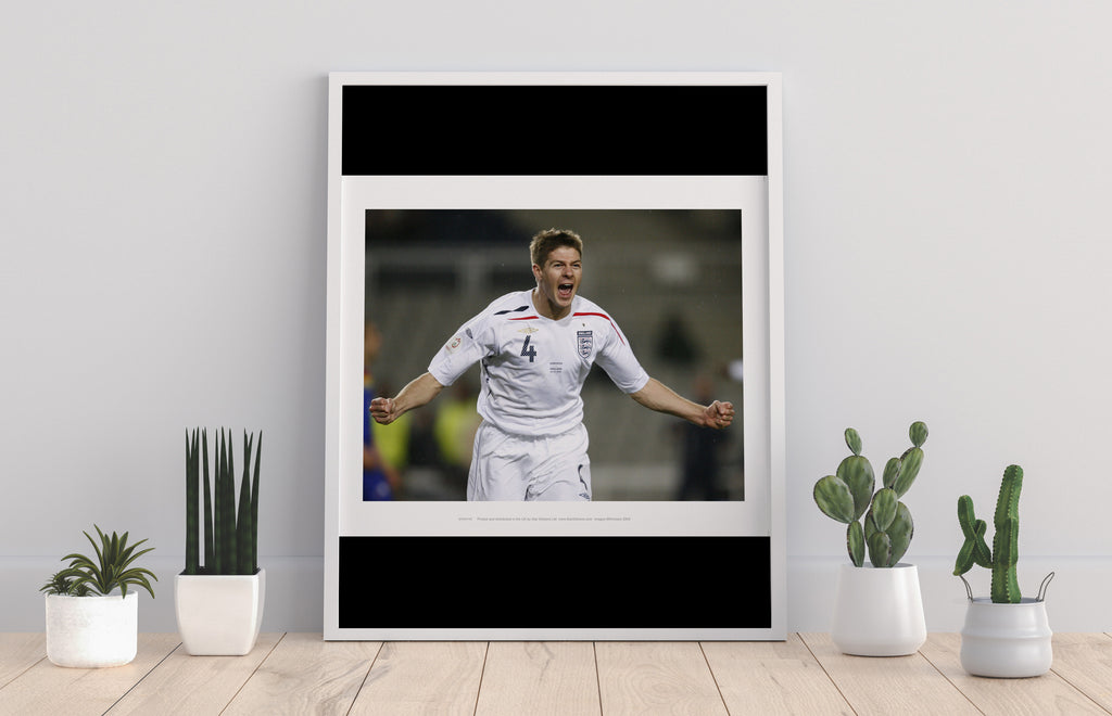 Steven Gerrard Photo - 11X14inch Premium Art Print