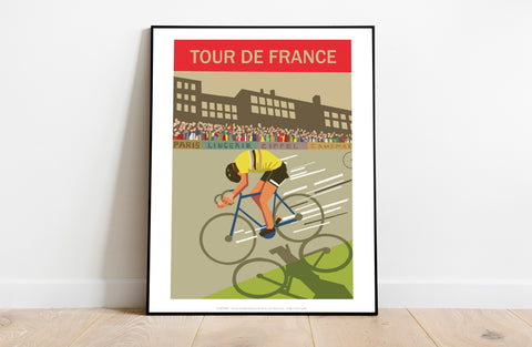 Tour De France Poster - 11X14inch Premium Art Print