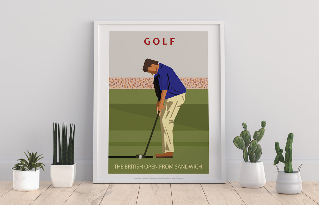 Golf Poster- The British Open - 11X14inch Premium Art Print