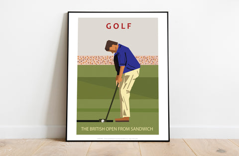 Golf Poster- The British Open - 11X14inch Premium Art Print