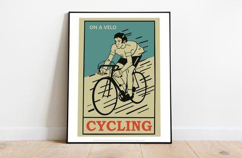 Cycling Poster - 11X14inch Premium Art Print