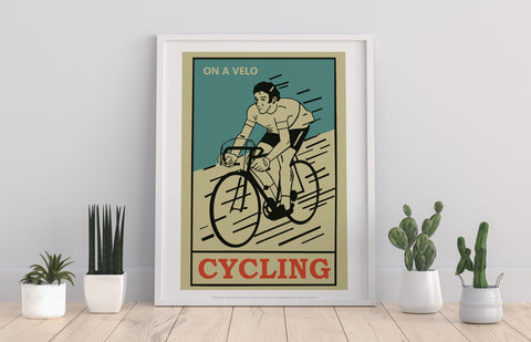 Cycling Poster - 11X14inch Premium Art Print