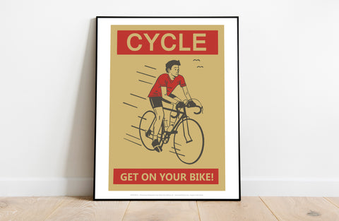 Cycling Poster 3 - 11X14inch Premium Art Print