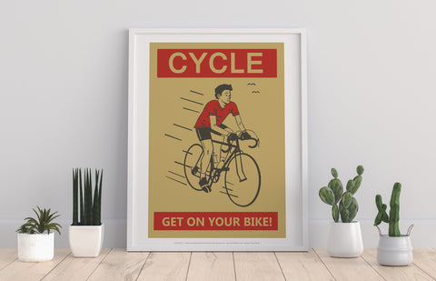 Cycling Poster 3 - 11X14inch Premium Art Print