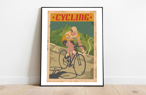 Cycling Poster 4 - 11X14inch Premium Art Print