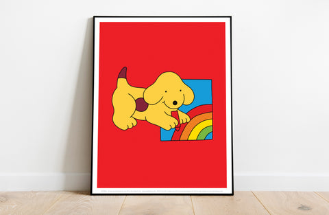 Spot The Dog Colouring - 11X14inch Premium Art Print