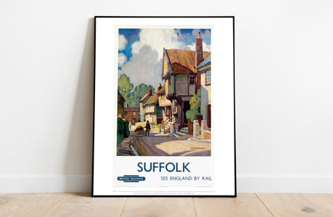 Coddenham Suffolk See England By Rail - Premium Art Print