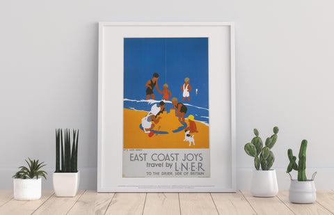 East Coast Joys No 3 Safe Sands - 11X14inch Premium Art Print