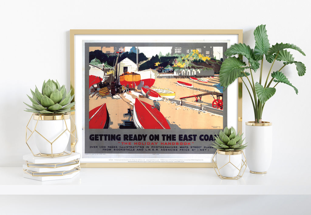 Getting Ready On The East Coast - 11X14inch Premium Art Print