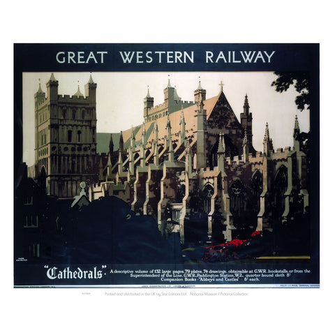 Great Western Cathedrals - Fred Taylor 24" x 32" Matte Mounted Print