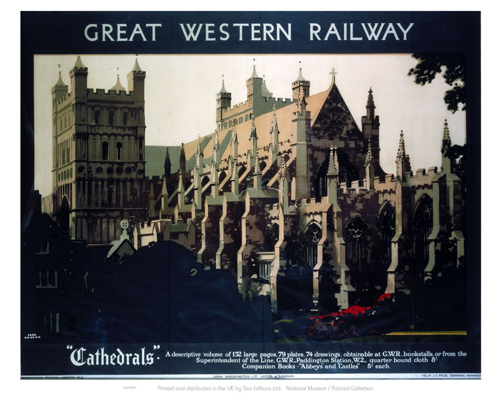 Great Western Cathedrals - Fred Taylor 24" x 32" Matte Mounted Print