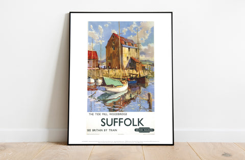 The Tide Mill, Woodbridge - Suffolk By Train Art Print