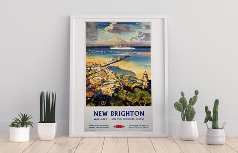 New Brighton Wallasey - On The Cheshire Coast - Art Print