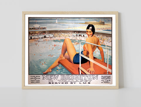 New Brighton And Wallasey - 11X14inch Premium Art Print