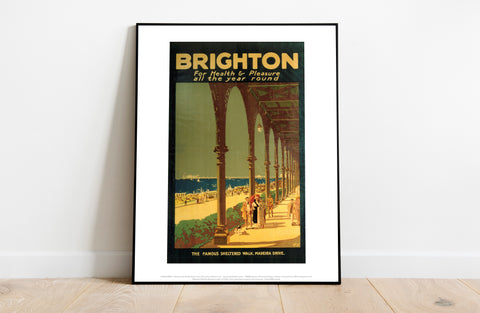 Brighton For Health And Pleasure - 11X14inch Premium Art Print