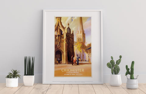 Chichester Cathedral West Sussex - 11X14inch Premium Art Print