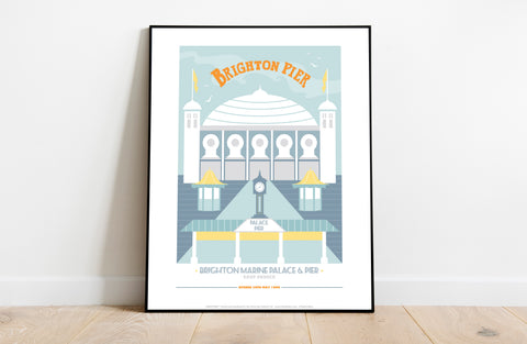 Brighton Pier By Artist Tabitha Mary - Premium Art Print