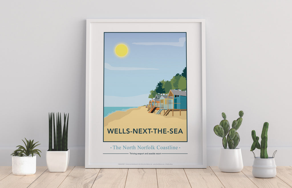 Wells-Next-The-Sea By Artist Tabitha Mary - Art Print