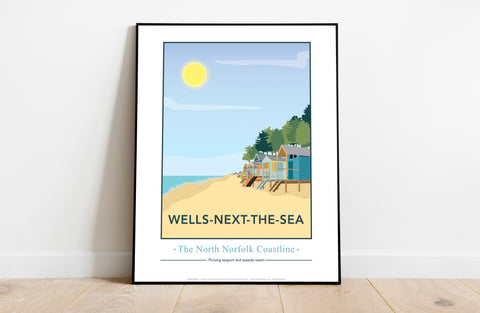 Wells-Next-The-Sea By Artist Tabitha Mary - Art Print