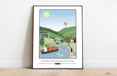 Bedford And Milton Keynes By Tabitha Mary Art Print