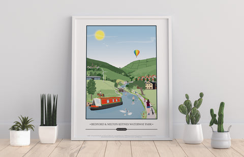 Bedford And Milton Keynes By Tabitha Mary Art Print