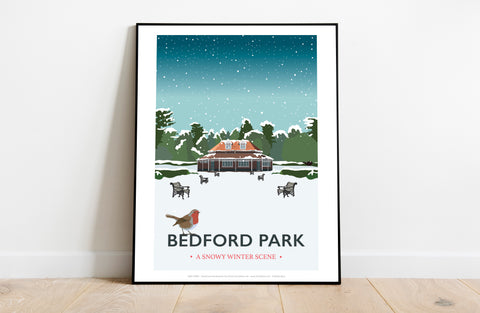 Pavilion, Bedford Park Winter By Tabitha Mary Art Print