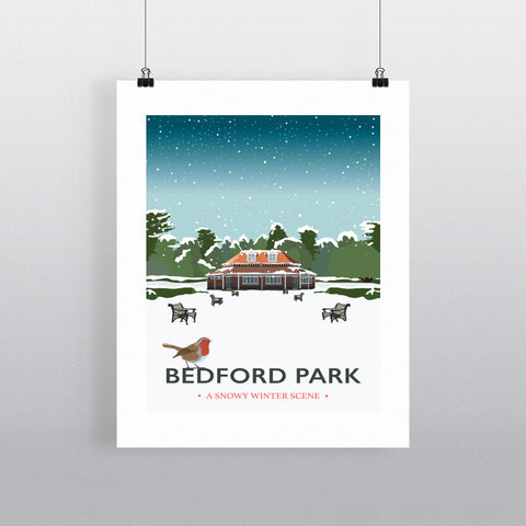 Bedford Park, Bedford 11x14 Print