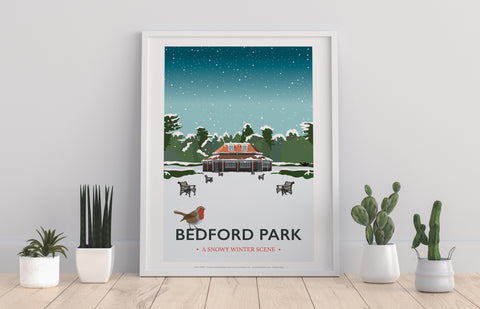 Pavilion, Bedford Park Winter By Tabitha Mary Art Print