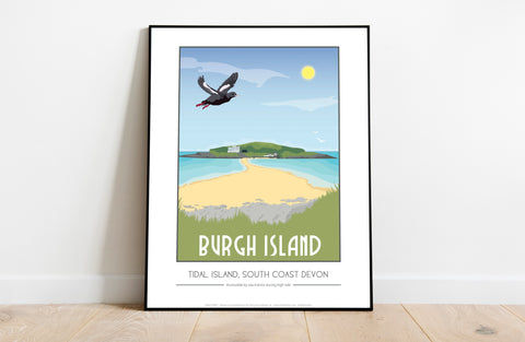 Burgh Island By Artist Tabitha Mary - Premium Art Print