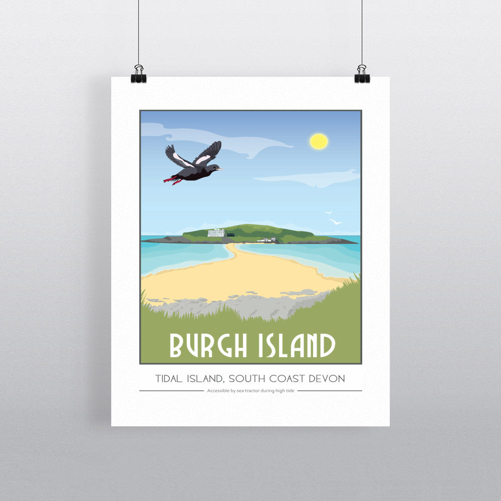 Burgh Island, Devon 11x14 Print