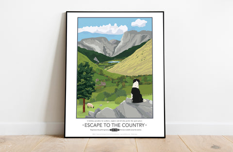 Escape To The Country By Artist Tabitha Mary - Art Print