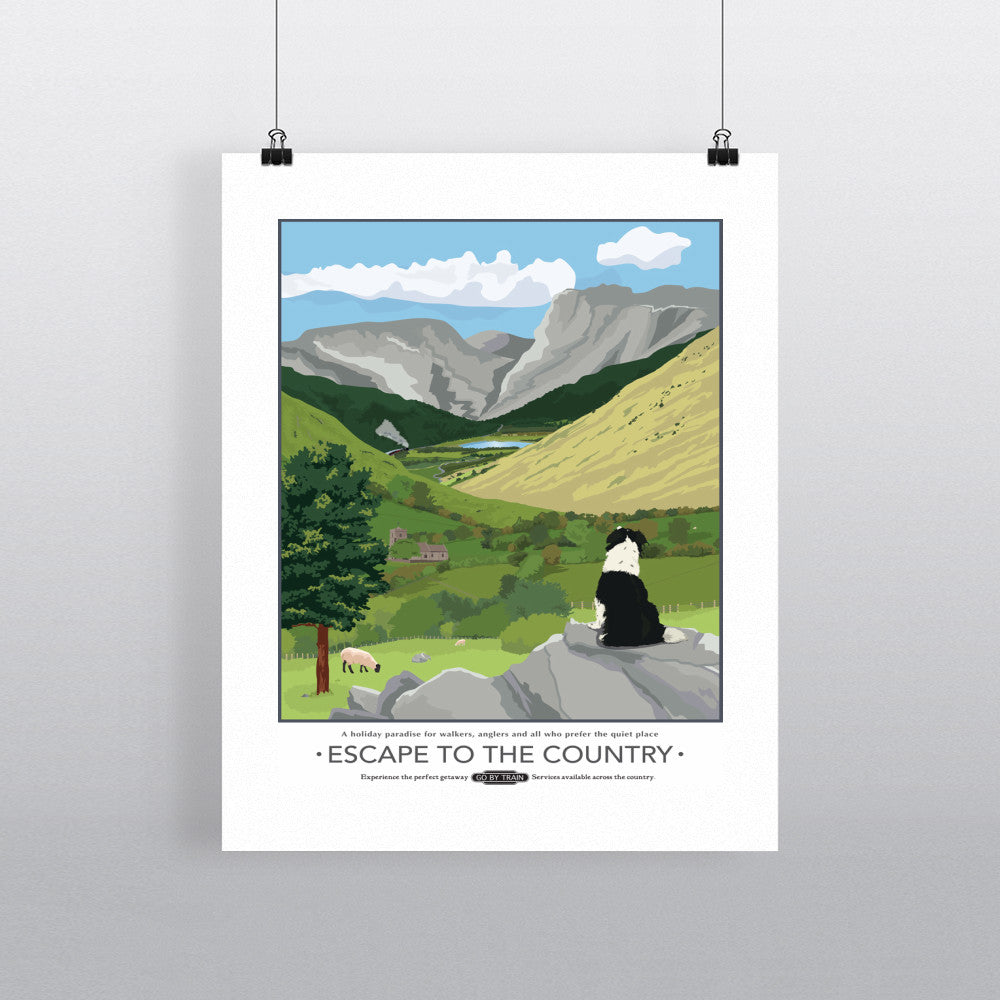 Escape to the Country, 11x14 Print