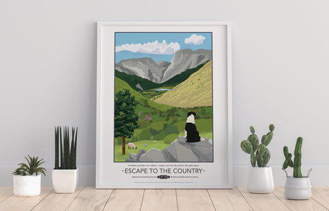 Escape To The Country By Artist Tabitha Mary - Art Print